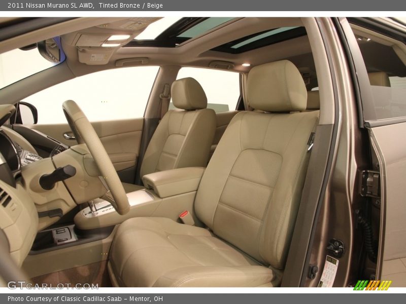 Tinted Bronze / Beige 2011 Nissan Murano SL AWD