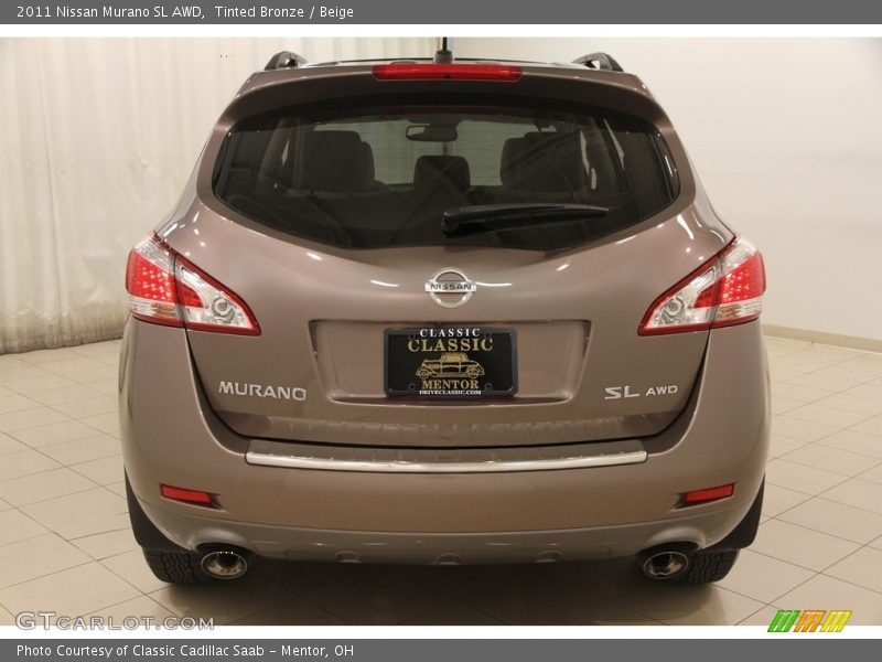 Tinted Bronze / Beige 2011 Nissan Murano SL AWD