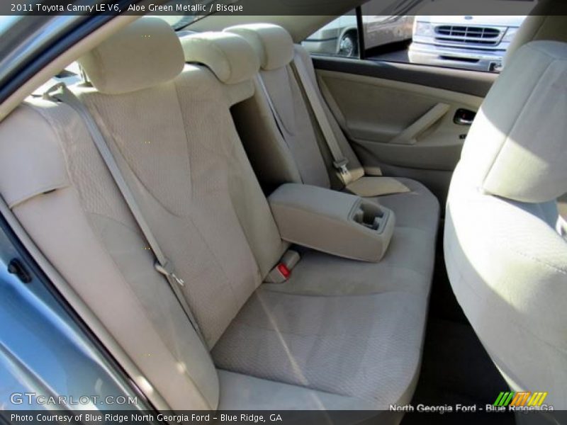 Aloe Green Metallic / Bisque 2011 Toyota Camry LE V6