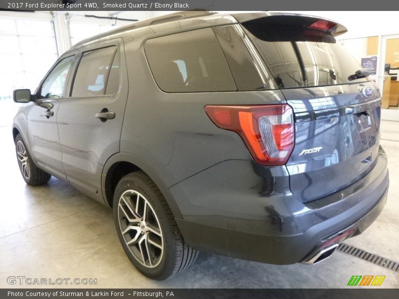 Smoked Quartz / Ebony Black 2017 Ford Explorer Sport 4WD