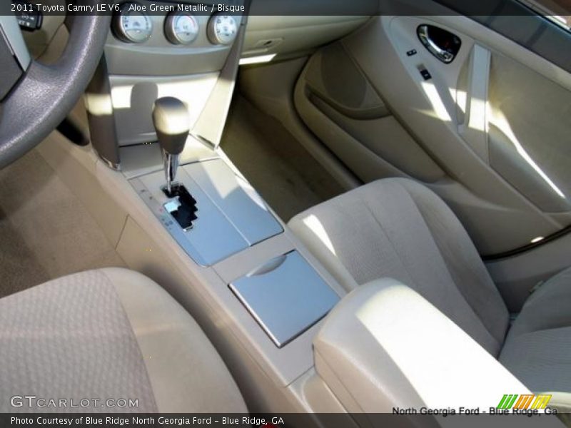 Aloe Green Metallic / Bisque 2011 Toyota Camry LE V6