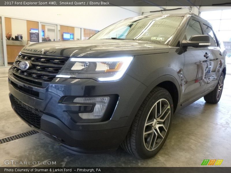 Smoked Quartz / Ebony Black 2017 Ford Explorer Sport 4WD