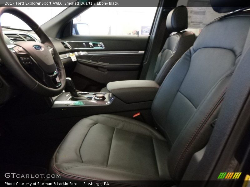 Smoked Quartz / Ebony Black 2017 Ford Explorer Sport 4WD