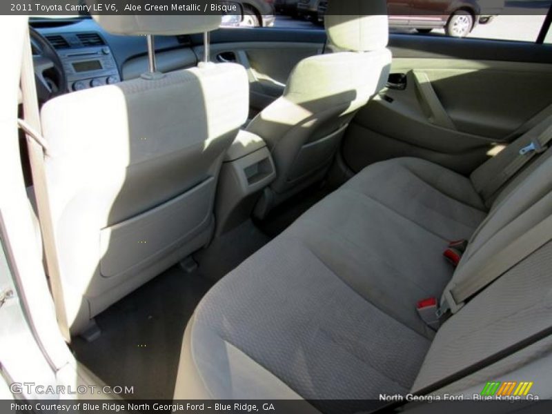 Aloe Green Metallic / Bisque 2011 Toyota Camry LE V6