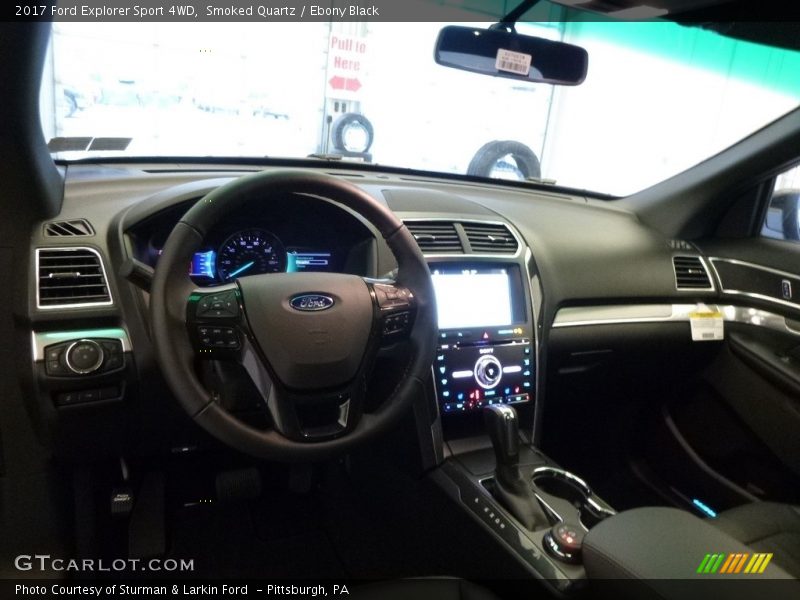 Smoked Quartz / Ebony Black 2017 Ford Explorer Sport 4WD