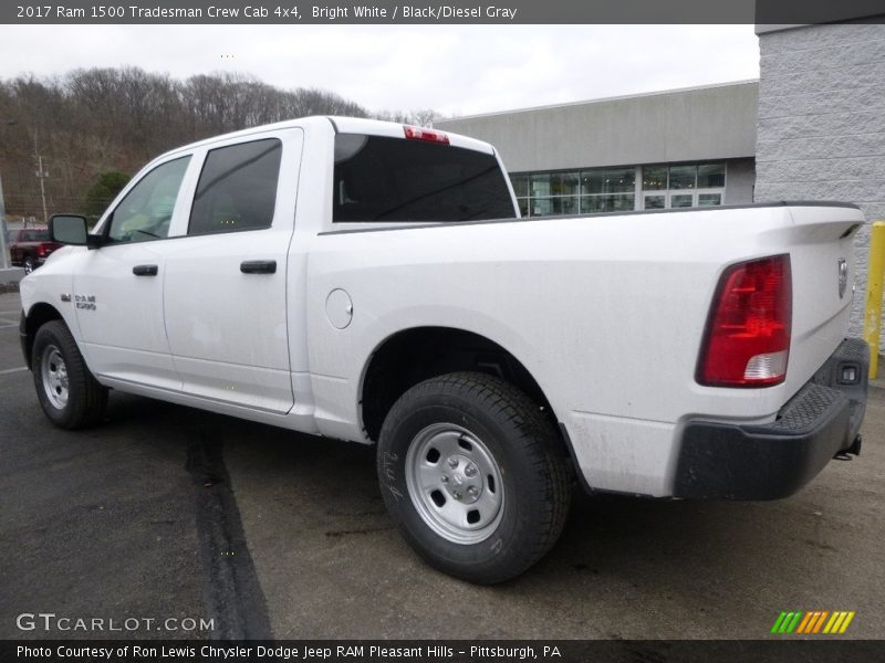 Bright White / Black/Diesel Gray 2017 Ram 1500 Tradesman Crew Cab 4x4