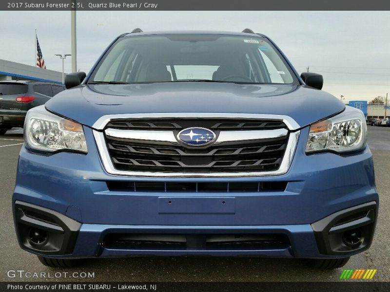 Quartz Blue Pearl / Gray 2017 Subaru Forester 2.5i