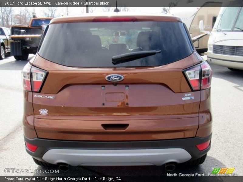 Canyon Ridge / Charcoal Black 2017 Ford Escape SE 4WD