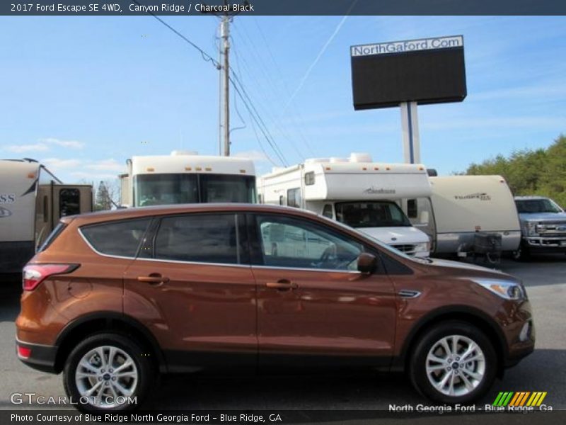 Canyon Ridge / Charcoal Black 2017 Ford Escape SE 4WD