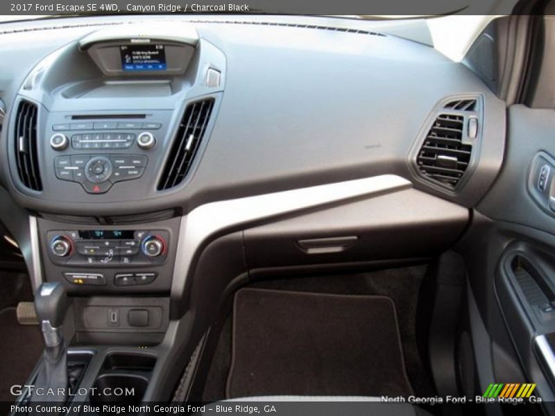 Canyon Ridge / Charcoal Black 2017 Ford Escape SE 4WD