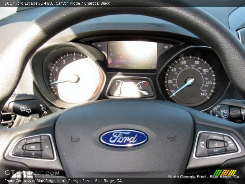 Canyon Ridge / Charcoal Black 2017 Ford Escape SE 4WD