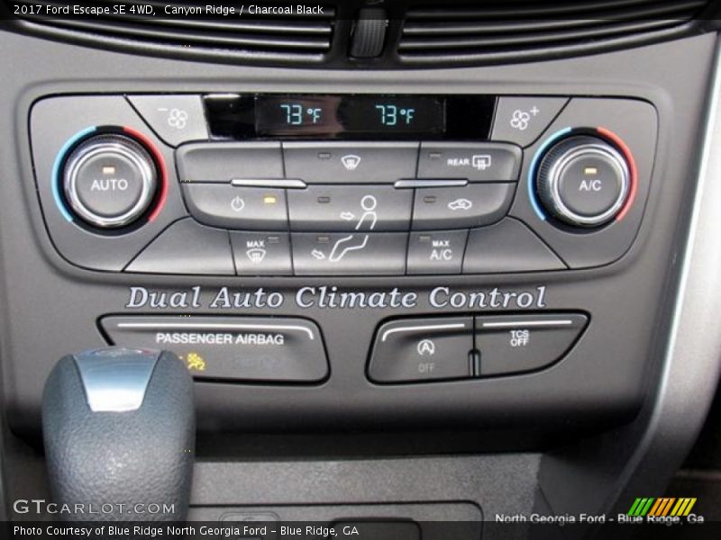Canyon Ridge / Charcoal Black 2017 Ford Escape SE 4WD