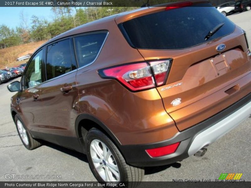 Canyon Ridge / Charcoal Black 2017 Ford Escape SE 4WD