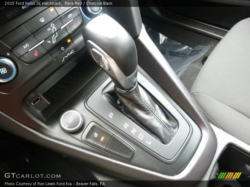 Race Red / Charcoal Black 2015 Ford Focus SE Hatchback
