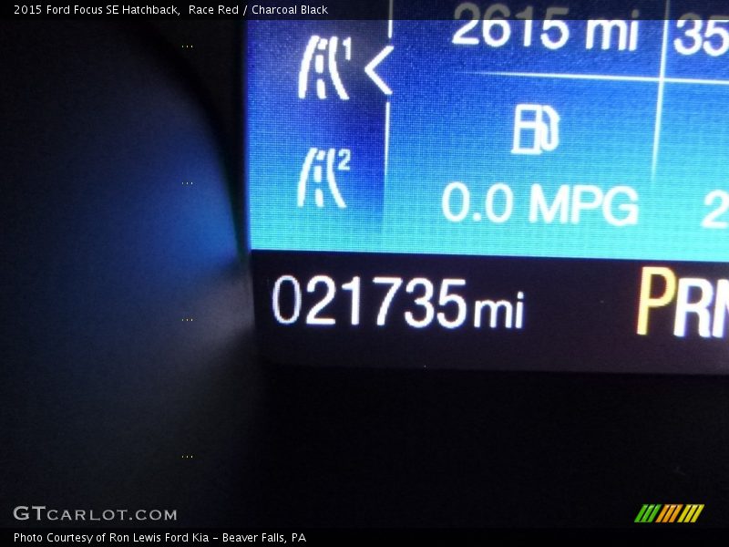 Race Red / Charcoal Black 2015 Ford Focus SE Hatchback