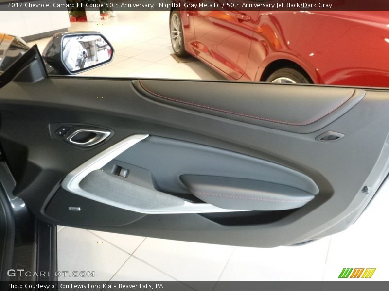 Nightfall Gray Metallic / 50th Anniversary Jet Black/Dark Gray 2017 Chevrolet Camaro LT Coupe 50th Anniversary