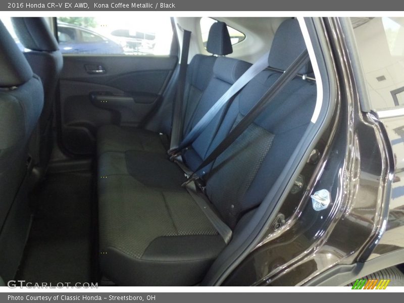 Kona Coffee Metallic / Black 2016 Honda CR-V EX AWD