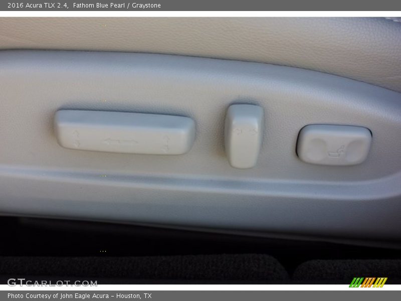 Fathom Blue Pearl / Graystone 2016 Acura TLX 2.4