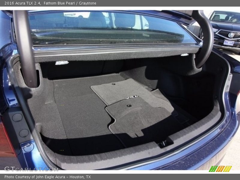 Fathom Blue Pearl / Graystone 2016 Acura TLX 2.4