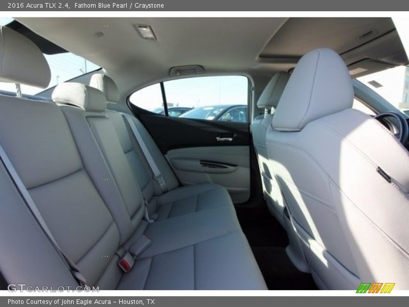 Fathom Blue Pearl / Graystone 2016 Acura TLX 2.4