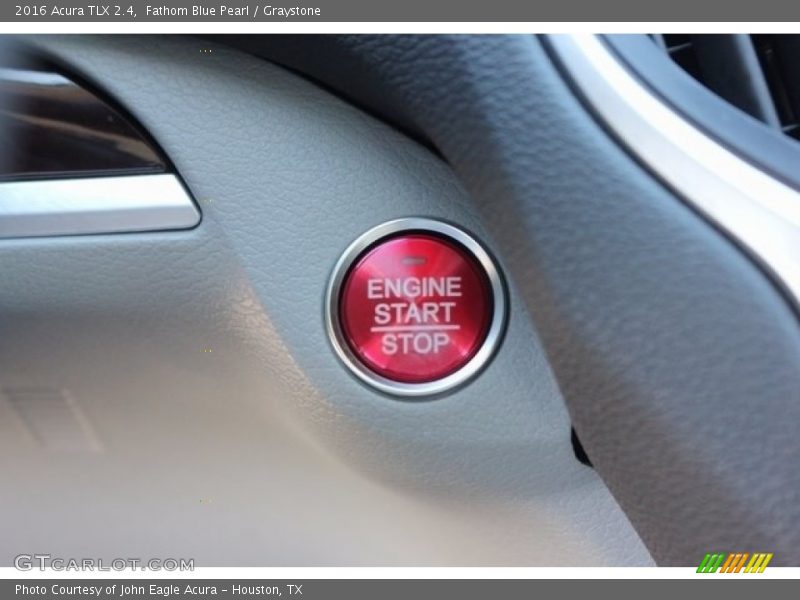 Fathom Blue Pearl / Graystone 2016 Acura TLX 2.4