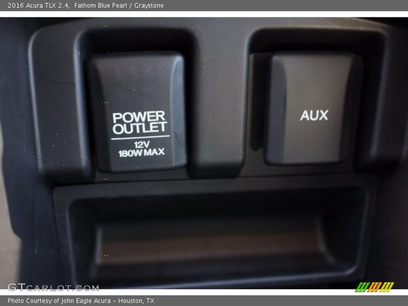 Fathom Blue Pearl / Graystone 2016 Acura TLX 2.4