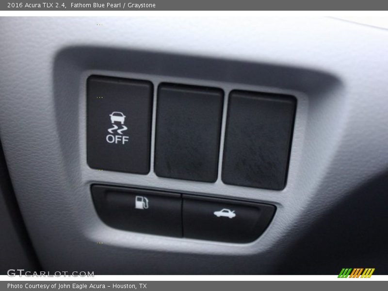 Fathom Blue Pearl / Graystone 2016 Acura TLX 2.4