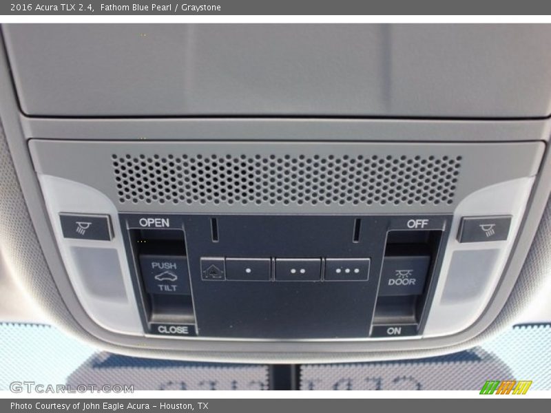 Fathom Blue Pearl / Graystone 2016 Acura TLX 2.4