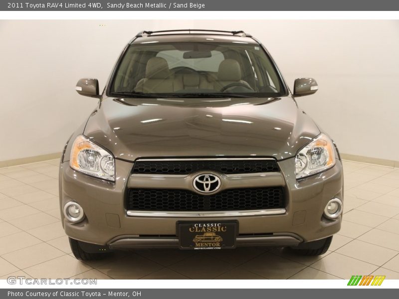 Sandy Beach Metallic / Sand Beige 2011 Toyota RAV4 Limited 4WD