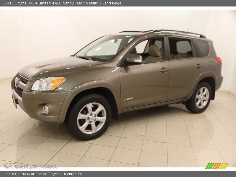 Sandy Beach Metallic / Sand Beige 2011 Toyota RAV4 Limited 4WD