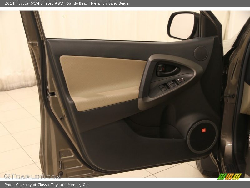 Sandy Beach Metallic / Sand Beige 2011 Toyota RAV4 Limited 4WD