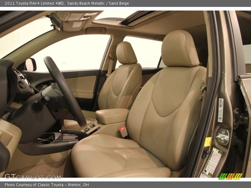 Sandy Beach Metallic / Sand Beige 2011 Toyota RAV4 Limited 4WD