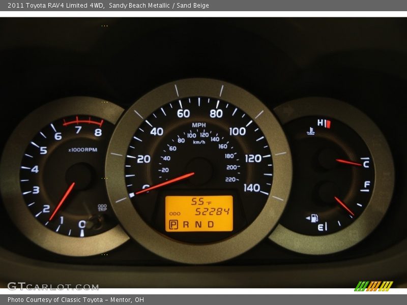 Sandy Beach Metallic / Sand Beige 2011 Toyota RAV4 Limited 4WD