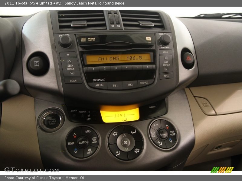Sandy Beach Metallic / Sand Beige 2011 Toyota RAV4 Limited 4WD