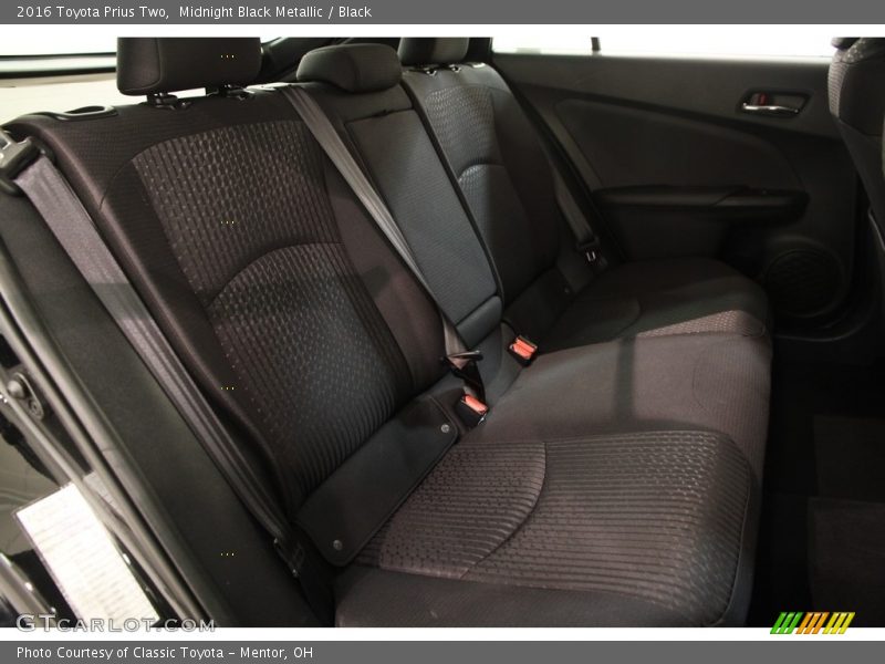 Midnight Black Metallic / Black 2016 Toyota Prius Two