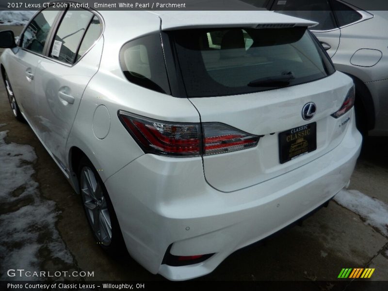 Eminent White Pearl / Parchment 2017 Lexus CT 200h Hybrid