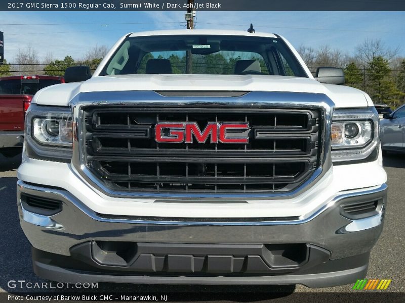 Summit White / Dark Ash/Jet Black 2017 GMC Sierra 1500 Regular Cab