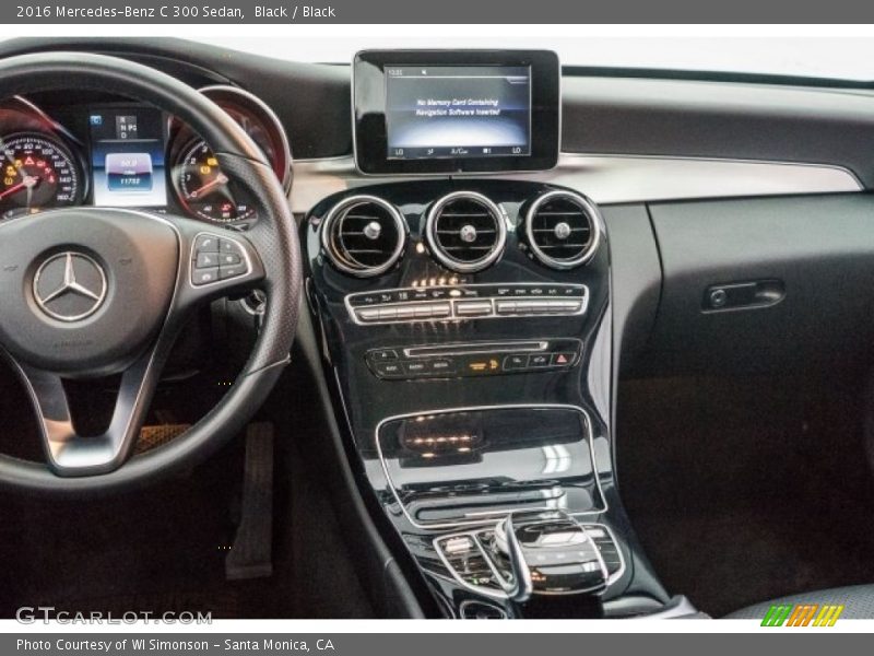 Black / Black 2016 Mercedes-Benz C 300 Sedan