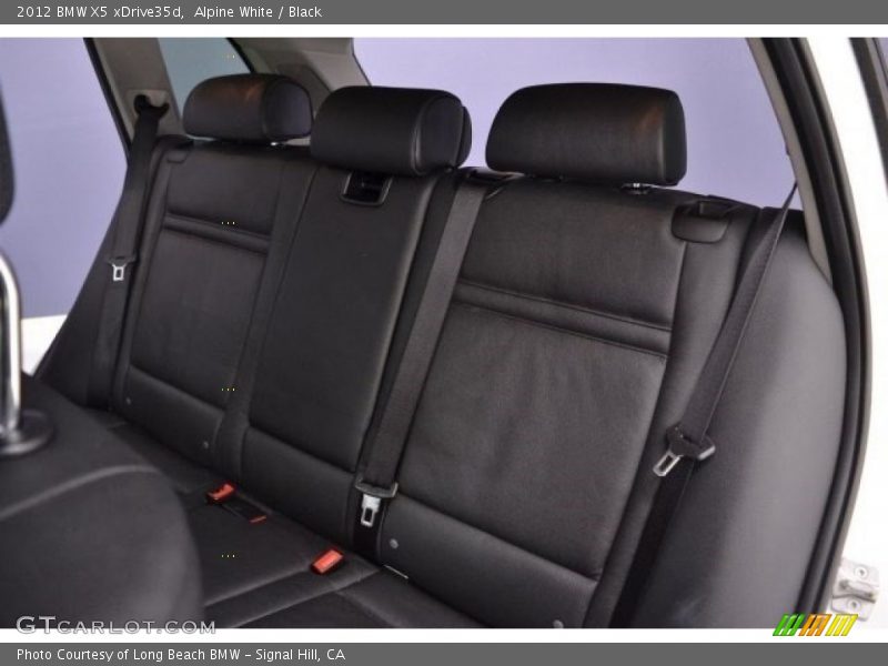 Alpine White / Black 2012 BMW X5 xDrive35d
