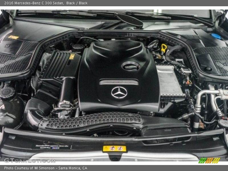 Black / Black 2016 Mercedes-Benz C 300 Sedan