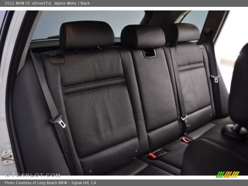 Alpine White / Black 2012 BMW X5 xDrive35d