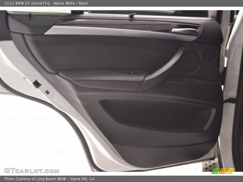 Alpine White / Black 2012 BMW X5 xDrive35d