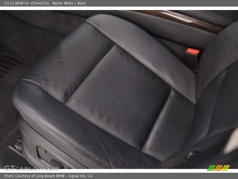 Alpine White / Black 2012 BMW X5 xDrive35d