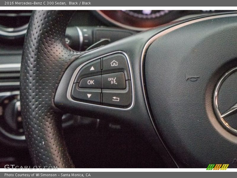Black / Black 2016 Mercedes-Benz C 300 Sedan