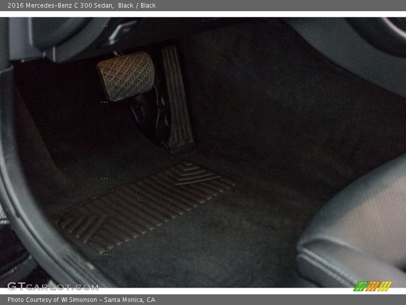 Black / Black 2016 Mercedes-Benz C 300 Sedan