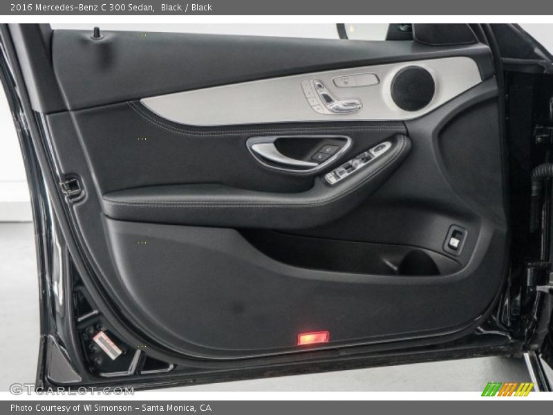 Black / Black 2016 Mercedes-Benz C 300 Sedan