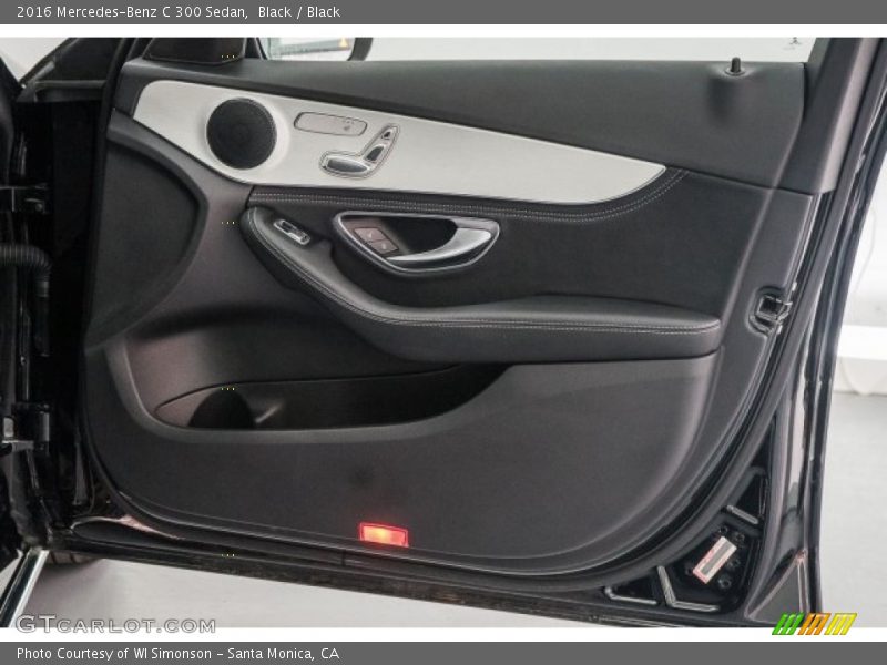 Black / Black 2016 Mercedes-Benz C 300 Sedan