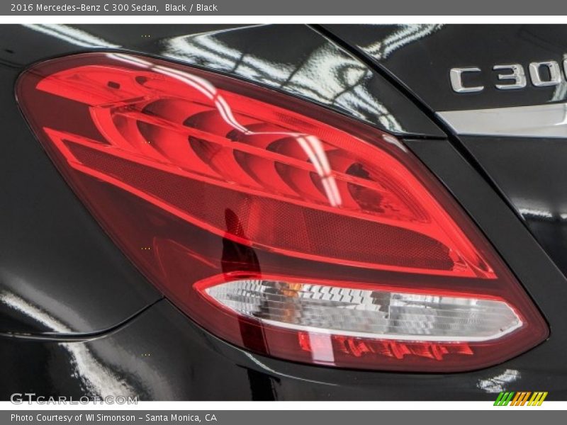 Black / Black 2016 Mercedes-Benz C 300 Sedan