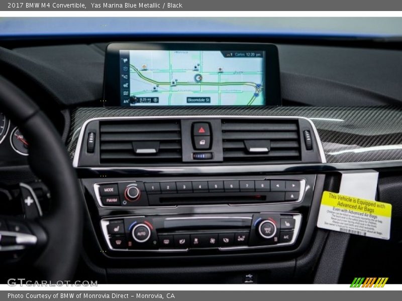 Controls of 2017 M4 Convertible