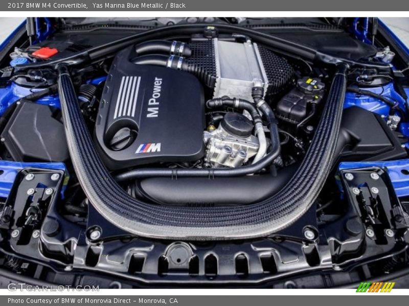 2017 M4 Convertible Engine - 3.0 Liter M TwinPower Turbocharged DOHC 24-Valve VVT Inline 6 Cylinder